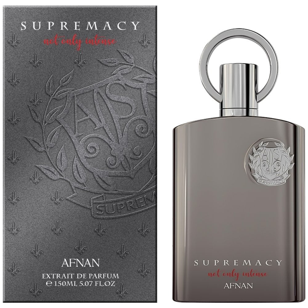 Afnan Supremacy Not Only Intense Eau de Parfum 150ml box packaging