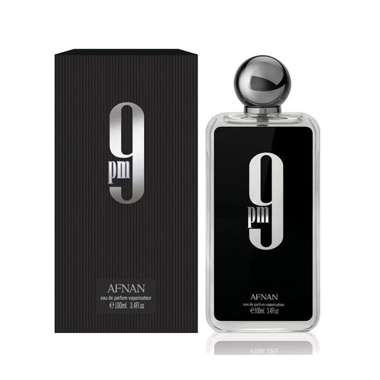 Afnan 9PM Black Eau de Parfum 100ml bottle for men