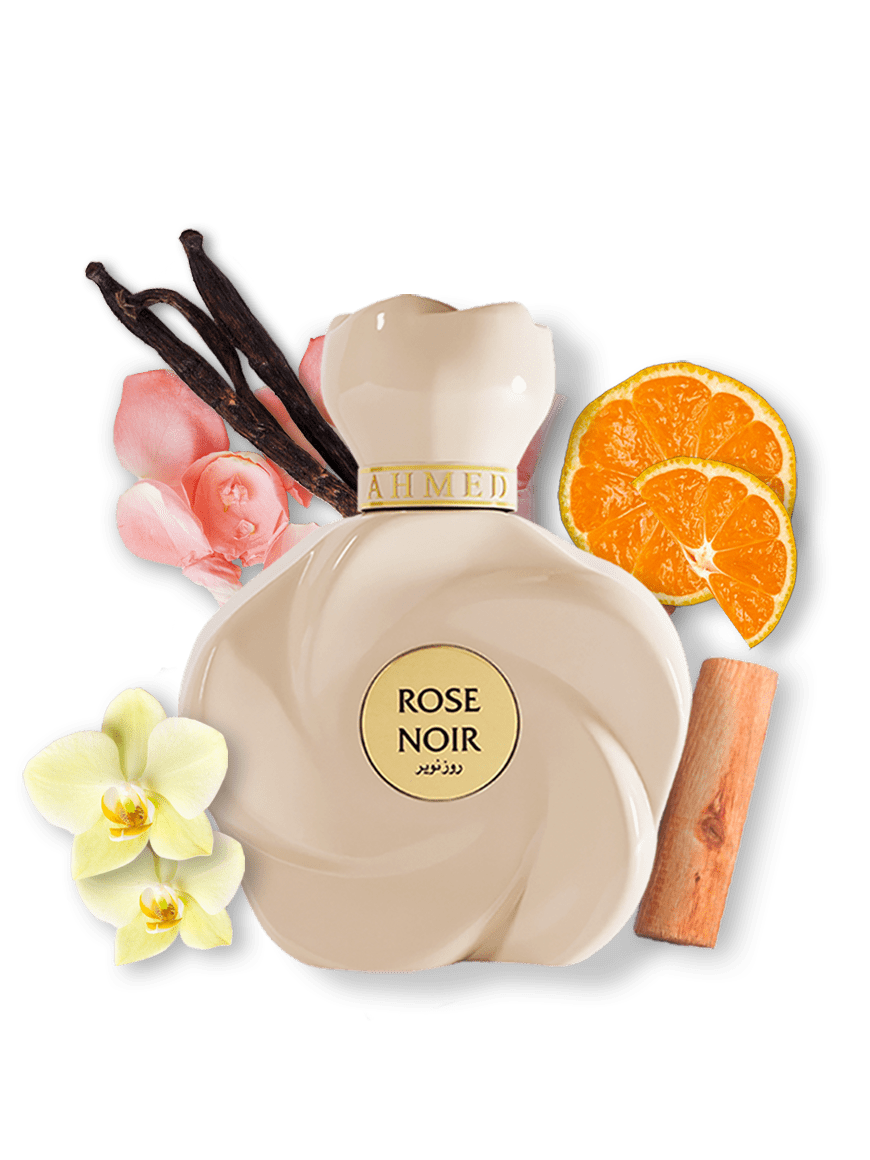 Ahmed Al Maghribi Rose Noir Eau De Parfum for Women
