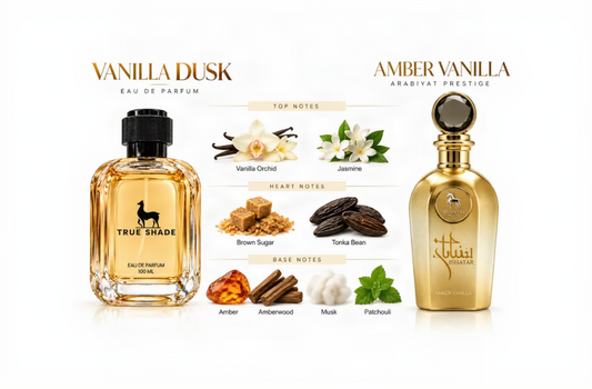 True Shade Vanilla Dusk 100ml Eau de Parfum perfume fragrance promotional image