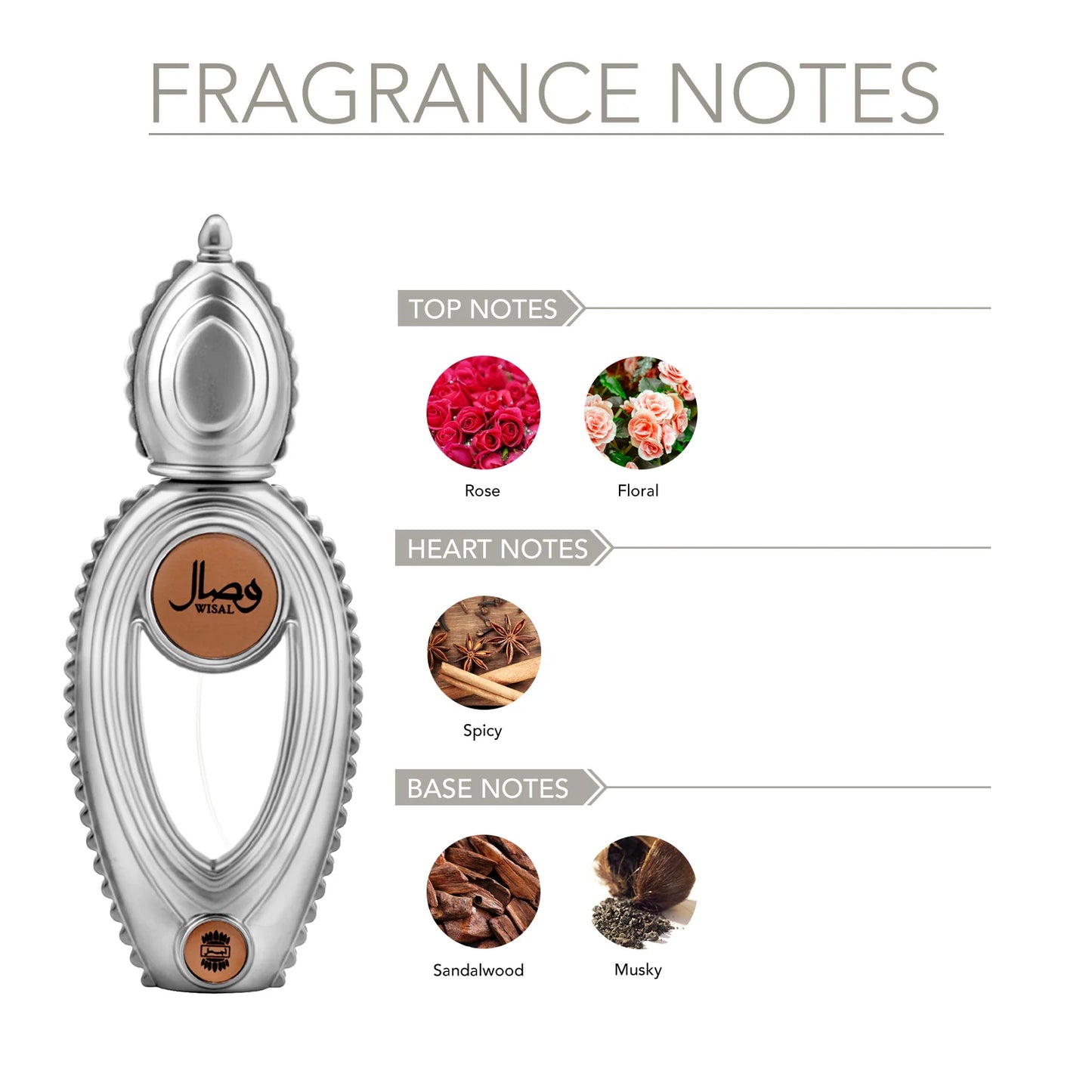 AJMAL WISAL Eau De Parfum for Women 50ml