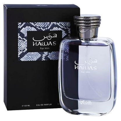 Hawas Eau De Parfum 100ml For Men - Long Lasting Perfume - Luxury Scent - Alluring Fragrance