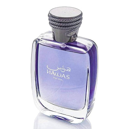 Hawas Eau De Parfum 100ml For Men - Long Lasting Perfume - Luxury Scent - Alluring Fragrance