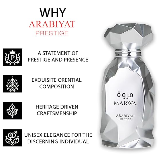 Arabiyat Prestige Marwa Eau de Parfum for Men 100ml