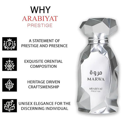 Arabiyat Prestige Marwa Eau de Parfum for Men 100ml