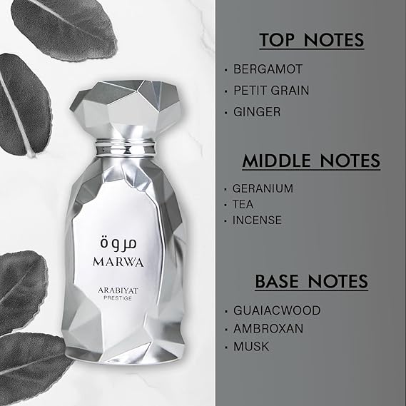Arabiyat Prestige Marwa Eau de Parfum for Men 100ml