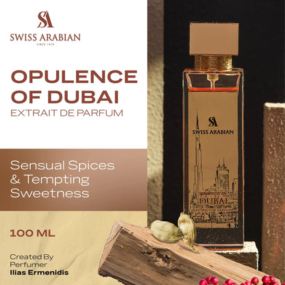 Swiss Arabian OPULENCE OF DUBAI Extrait De Parfum 100ml For Unisex