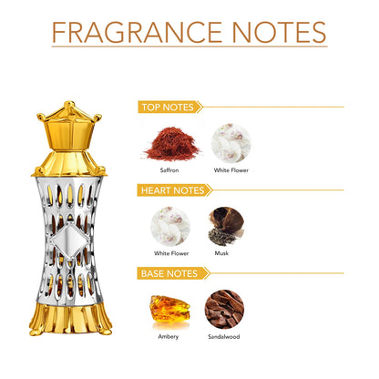 AJMAL MIZYAAN Non-Alcoholic Attar 14ML for Men & Women