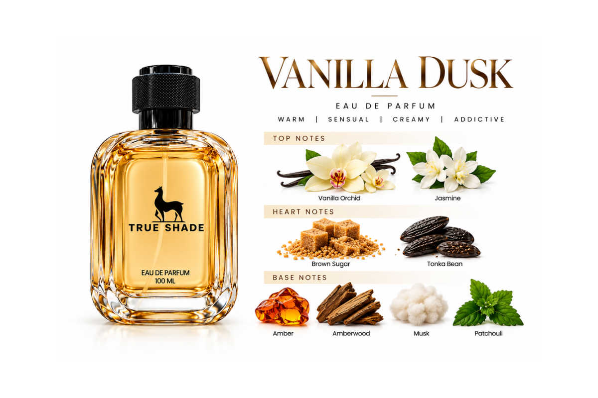 True Shade Vanilla Dusk 100ml Eau de Parfum perfume bottle additional product view